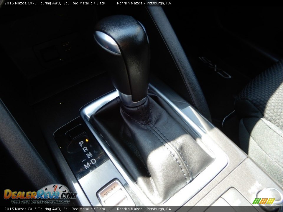 2016 Mazda CX-5 Touring AWD Soul Red Metallic / Black Photo #22