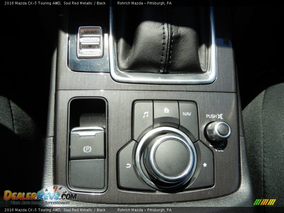 2016 Mazda CX-5 Touring AWD Soul Red Metallic / Black Photo #23