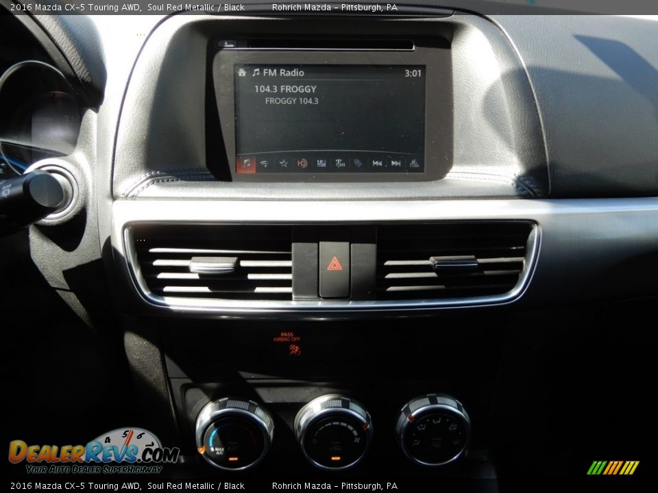2016 Mazda CX-5 Touring AWD Soul Red Metallic / Black Photo #26