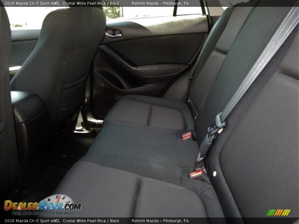 2016 Mazda CX-5 Sport AWD Crystal White Pearl Mica / Black Photo #7