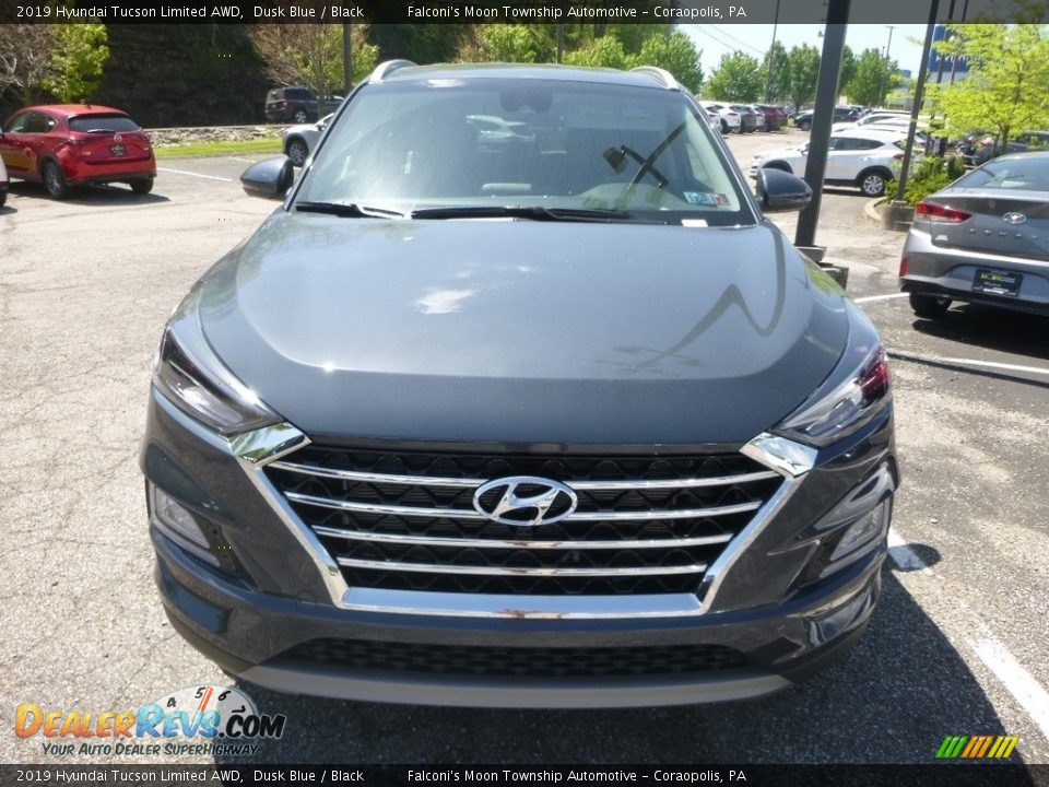 2019 Hyundai Tucson Limited AWD Dusk Blue / Black Photo #4