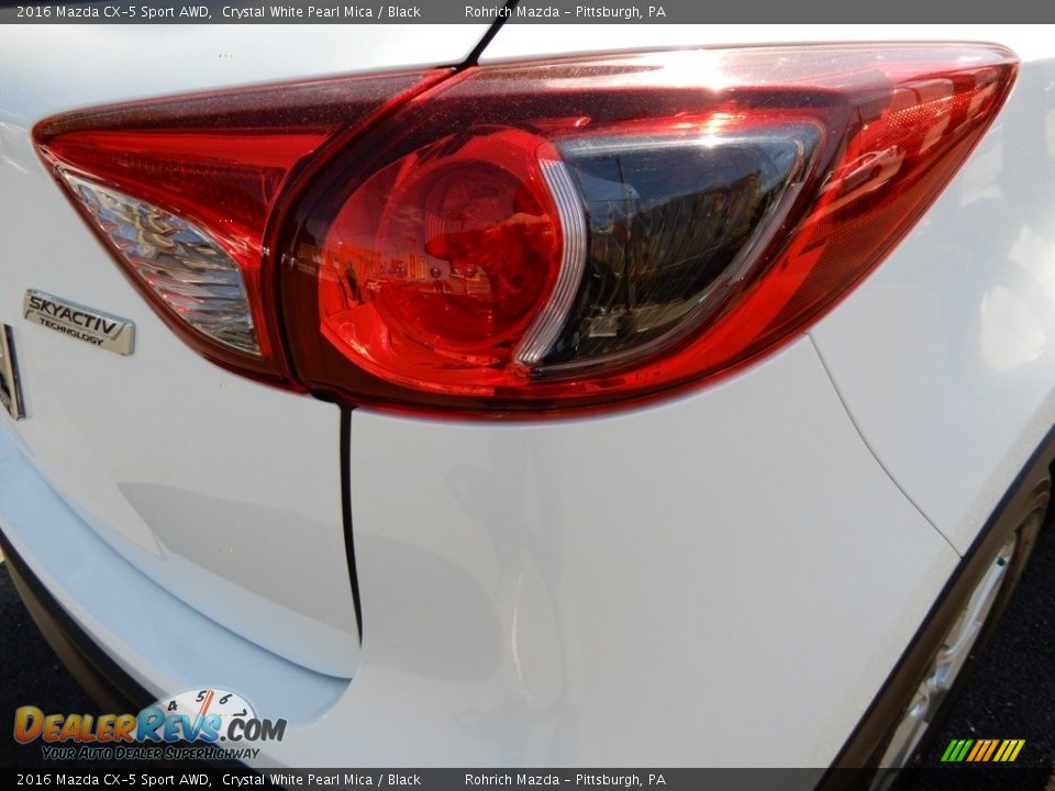 2016 Mazda CX-5 Sport AWD Crystal White Pearl Mica / Black Photo #15