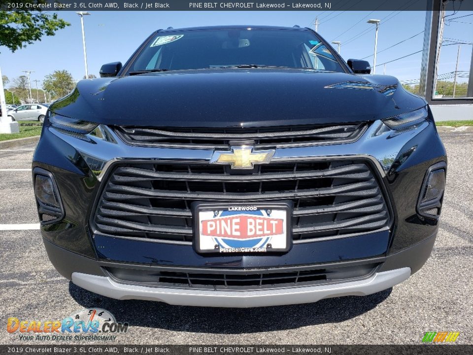 2019 Chevrolet Blazer 3.6L Cloth AWD Black / Jet Black Photo #2