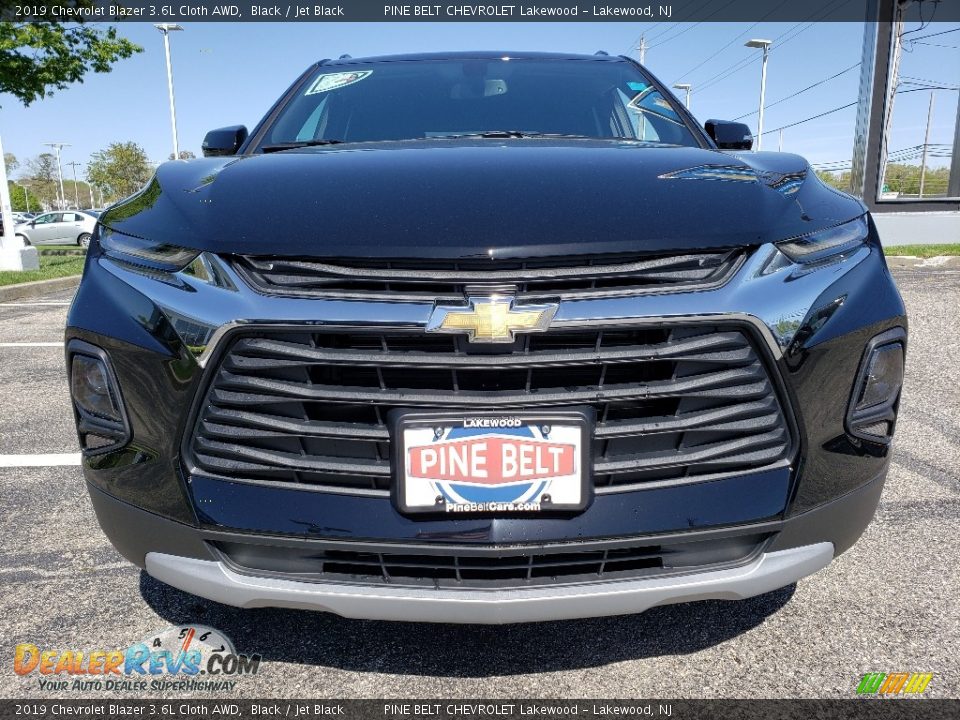 2019 Chevrolet Blazer 3.6L Cloth AWD Black / Jet Black Photo #2