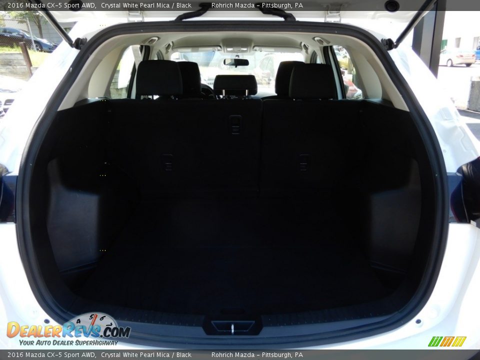 2016 Mazda CX-5 Sport AWD Crystal White Pearl Mica / Black Photo #17