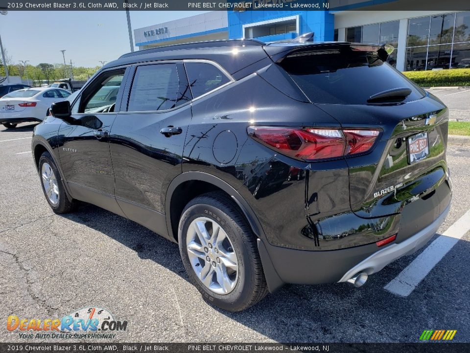 2019 Chevrolet Blazer 3.6L Cloth AWD Black / Jet Black Photo #4