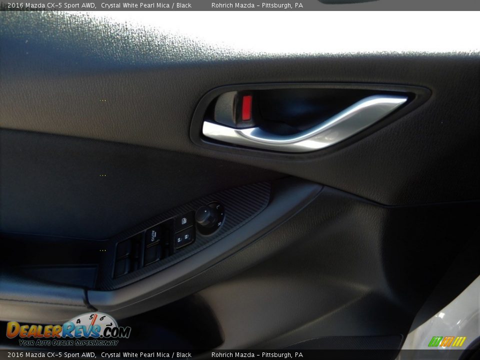 2016 Mazda CX-5 Sport AWD Crystal White Pearl Mica / Black Photo #19