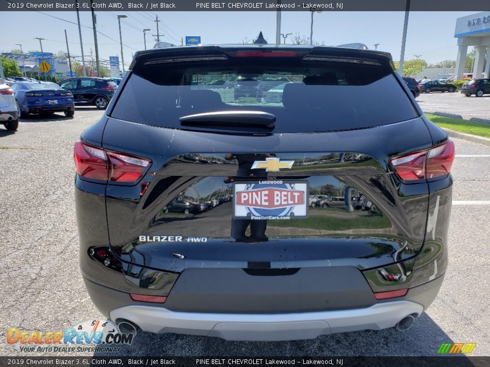 2019 Chevrolet Blazer 3.6L Cloth AWD Black / Jet Black Photo #5