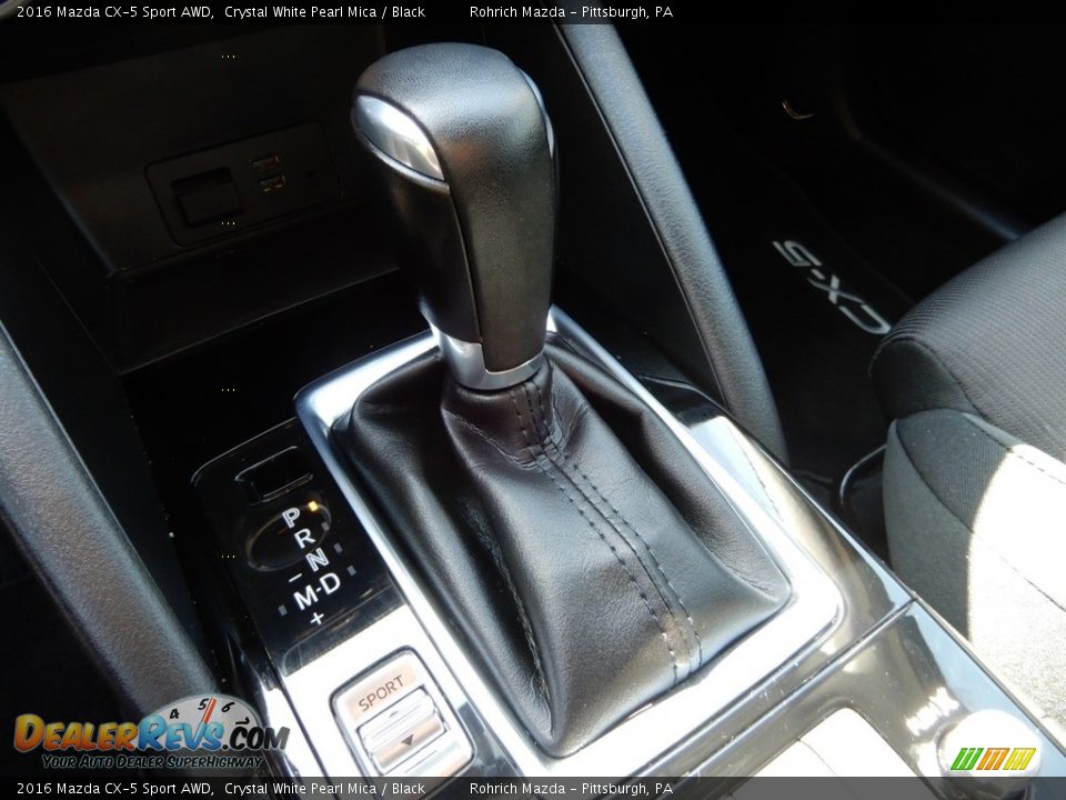 2016 Mazda CX-5 Sport AWD Crystal White Pearl Mica / Black Photo #21