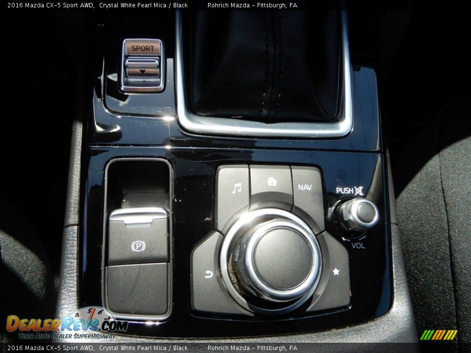 2016 Mazda CX-5 Sport AWD Crystal White Pearl Mica / Black Photo #22