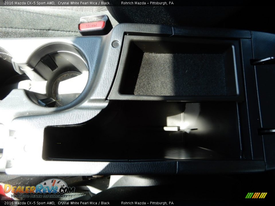 2016 Mazda CX-5 Sport AWD Crystal White Pearl Mica / Black Photo #24