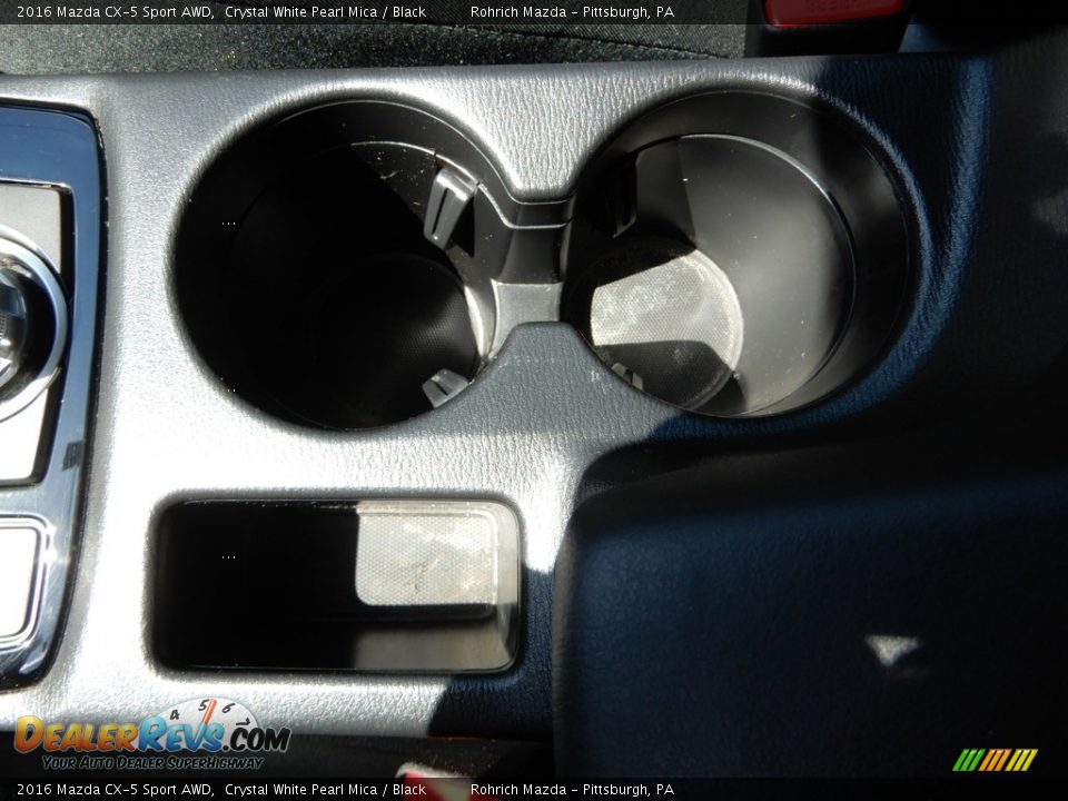 2016 Mazda CX-5 Sport AWD Crystal White Pearl Mica / Black Photo #25