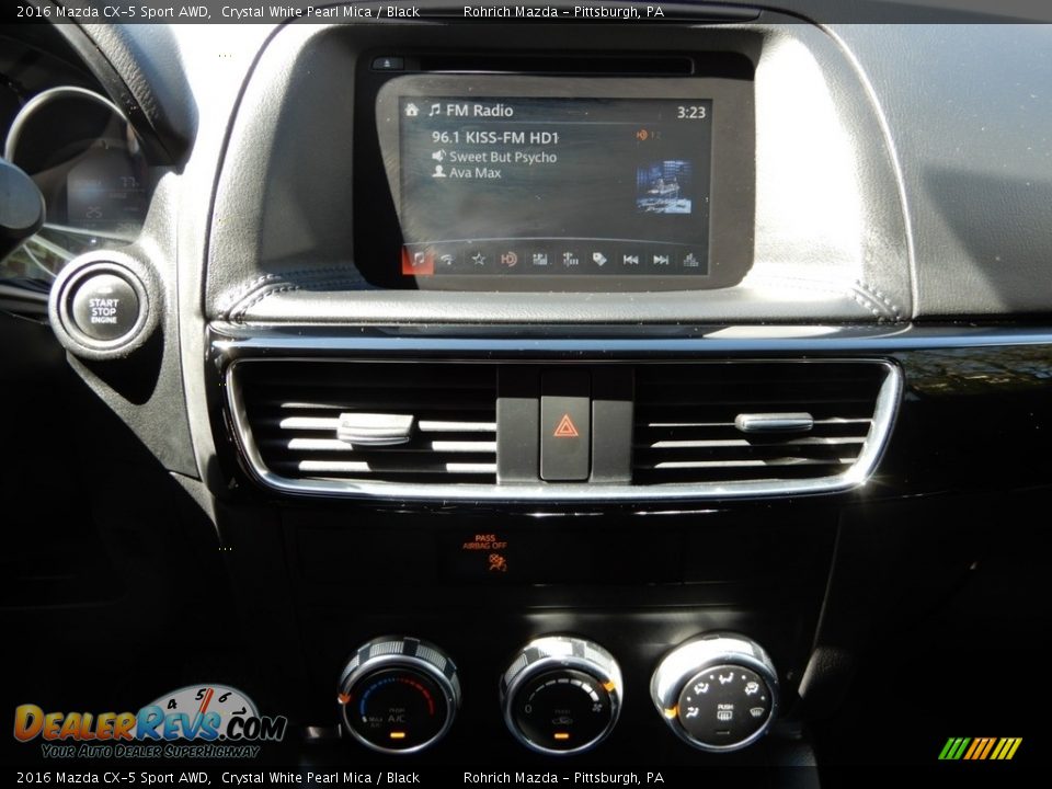 2016 Mazda CX-5 Sport AWD Crystal White Pearl Mica / Black Photo #26