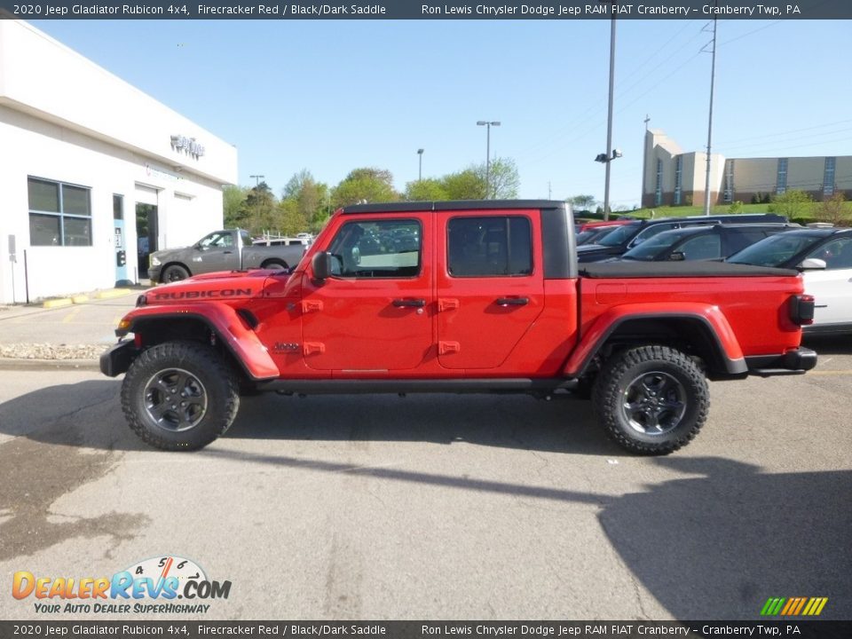 Firecracker Red 2020 Jeep Gladiator Rubicon 4x4 Photo #2