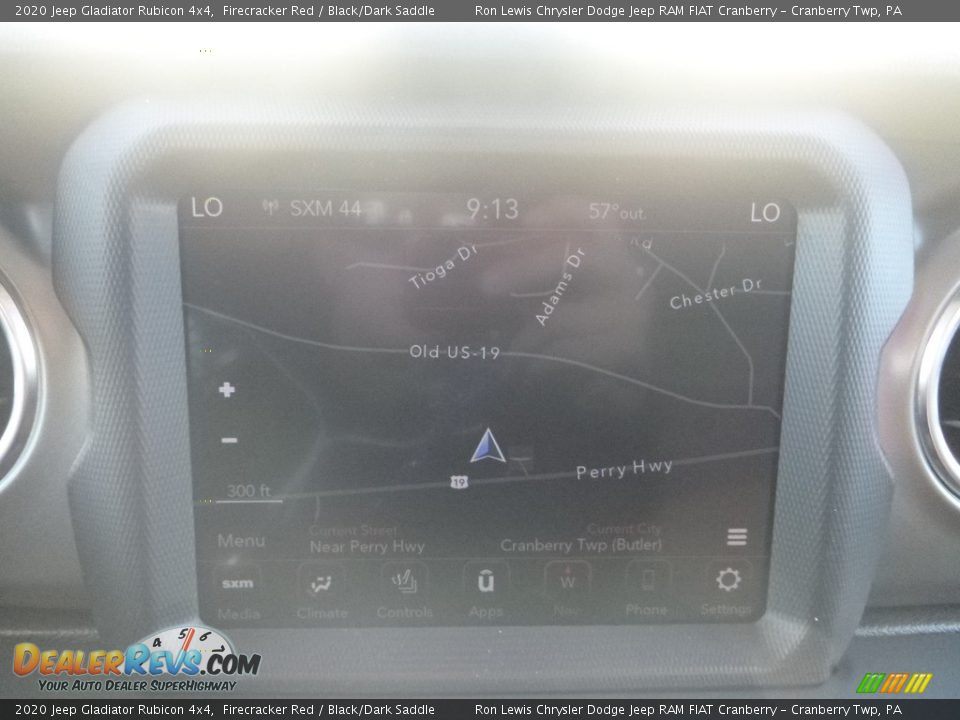 2020 Jeep Gladiator Rubicon 4x4 Firecracker Red / Black/Dark Saddle Photo #17