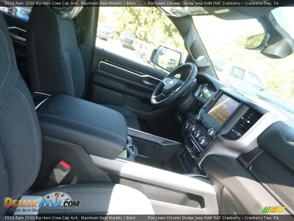 2019 Ram 1500 Big Horn Crew Cab 4x4 Maximum Steel Metallic / Black Photo #8