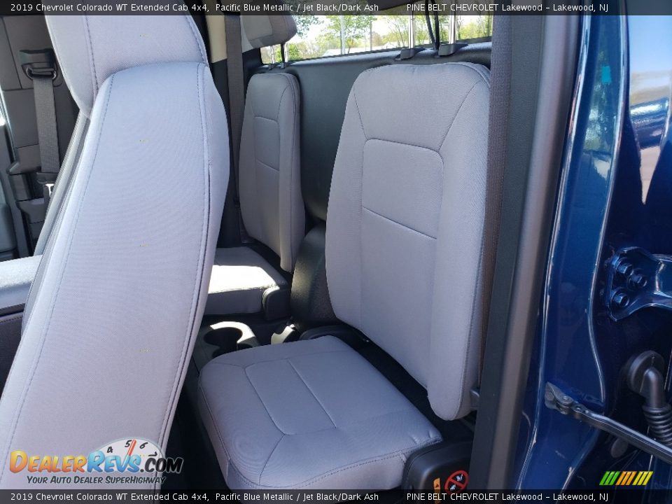 2019 Chevrolet Colorado WT Extended Cab 4x4 Pacific Blue Metallic / Jet Black/Dark Ash Photo #9