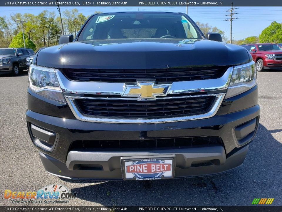 2019 Chevrolet Colorado WT Extended Cab Black / Jet Black/Dark Ash Photo #2