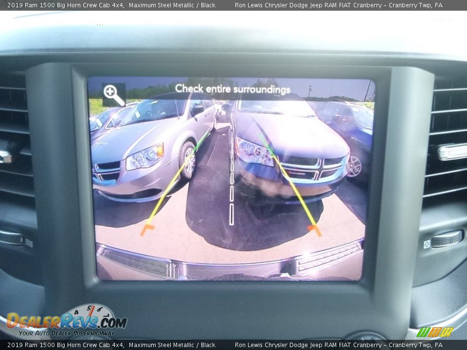 2019 Ram 1500 Big Horn Crew Cab 4x4 Maximum Steel Metallic / Black Photo #15