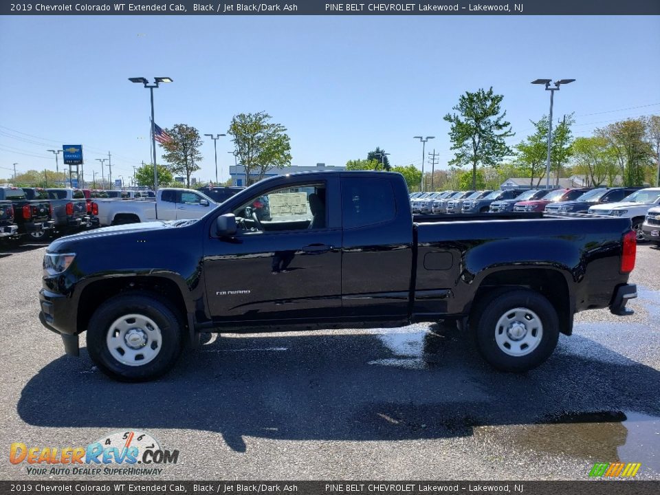 2019 Chevrolet Colorado WT Extended Cab Black / Jet Black/Dark Ash Photo #3