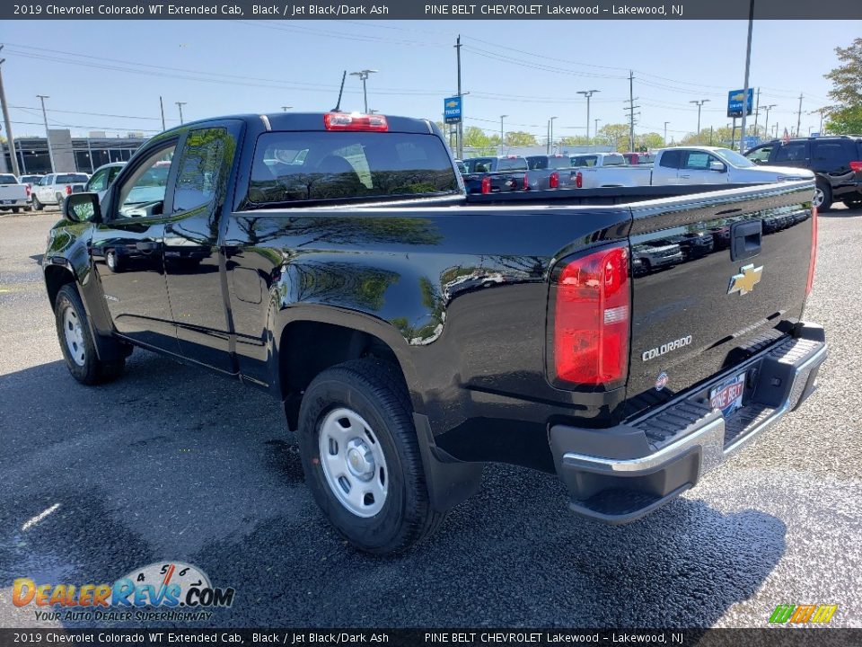 2019 Chevrolet Colorado WT Extended Cab Black / Jet Black/Dark Ash Photo #4