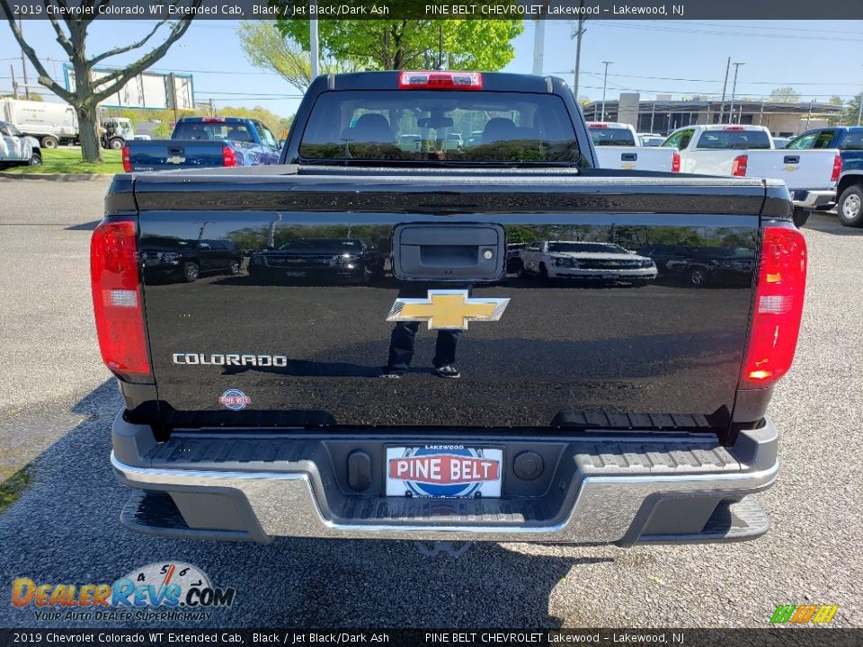 2019 Chevrolet Colorado WT Extended Cab Black / Jet Black/Dark Ash Photo #5
