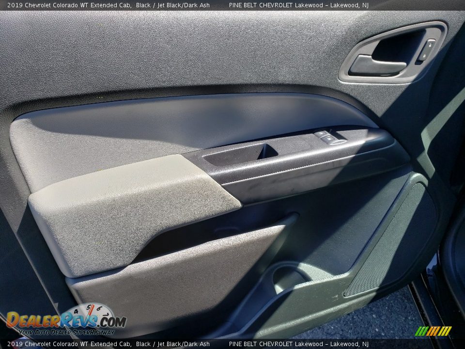 2019 Chevrolet Colorado WT Extended Cab Black / Jet Black/Dark Ash Photo #7