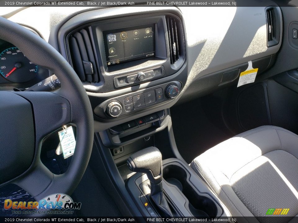 2019 Chevrolet Colorado WT Extended Cab Black / Jet Black/Dark Ash Photo #10