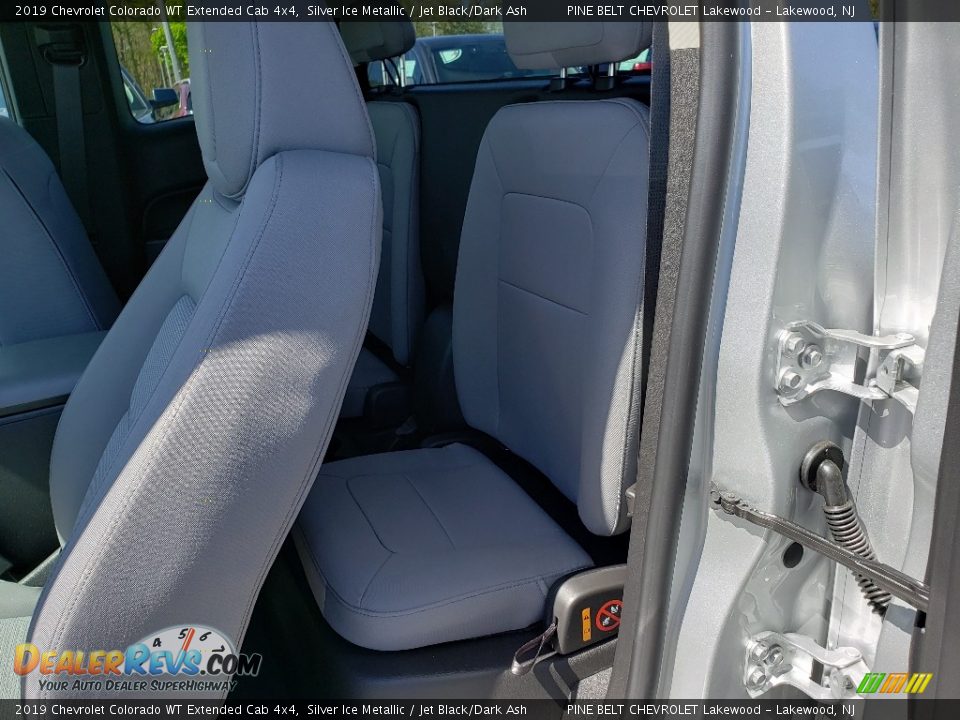 2019 Chevrolet Colorado WT Extended Cab 4x4 Silver Ice Metallic / Jet Black/Dark Ash Photo #9