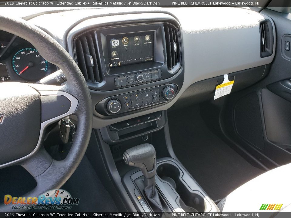 2019 Chevrolet Colorado WT Extended Cab 4x4 Silver Ice Metallic / Jet Black/Dark Ash Photo #10