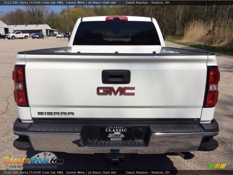 2019 GMC Sierra 2500HD Crew Cab 4WD Summit White / Jet Black/­Dark Ash Photo #4