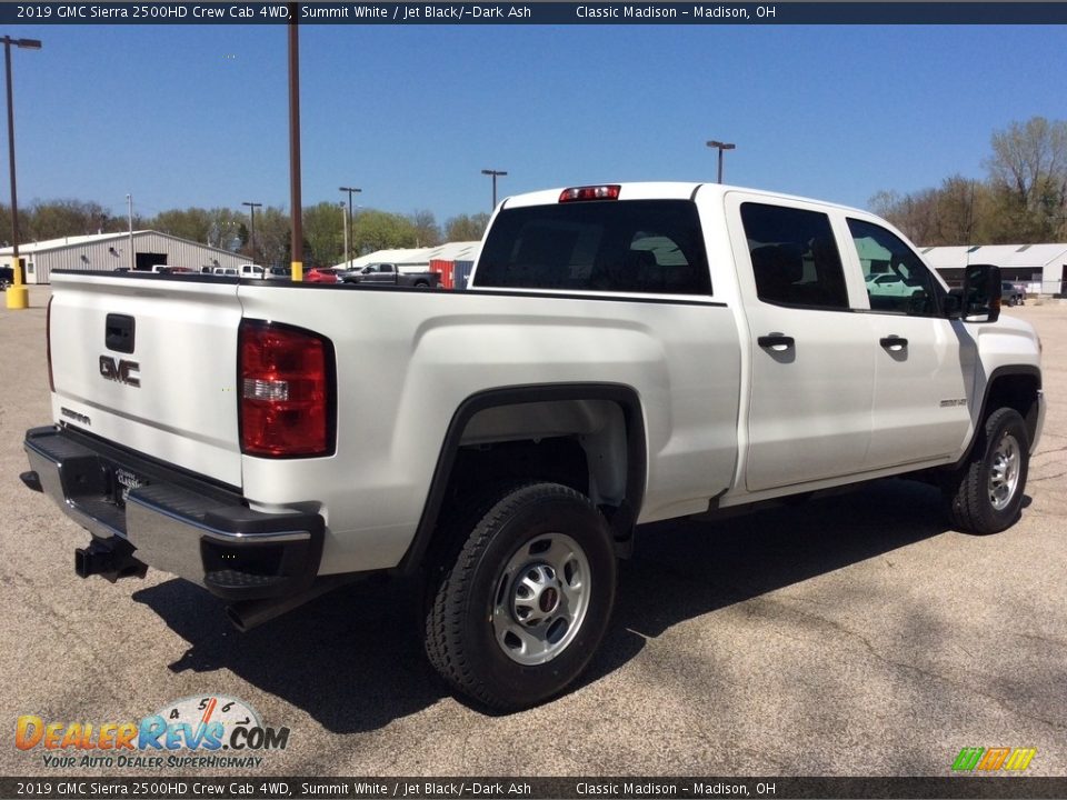 2019 GMC Sierra 2500HD Crew Cab 4WD Summit White / Jet Black/­Dark Ash Photo #5