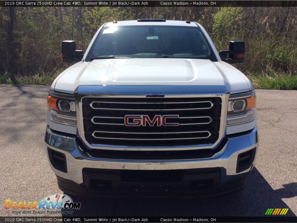 2019 GMC Sierra 2500HD Crew Cab 4WD Summit White / Jet Black/­Dark Ash Photo #6