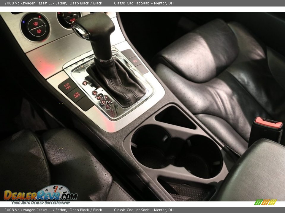 2008 Volkswagen Passat Lux Sedan Deep Black / Black Photo #9