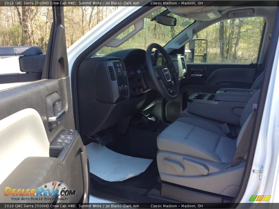 2019 GMC Sierra 2500HD Crew Cab 4WD Summit White / Jet Black/­Dark Ash Photo #9
