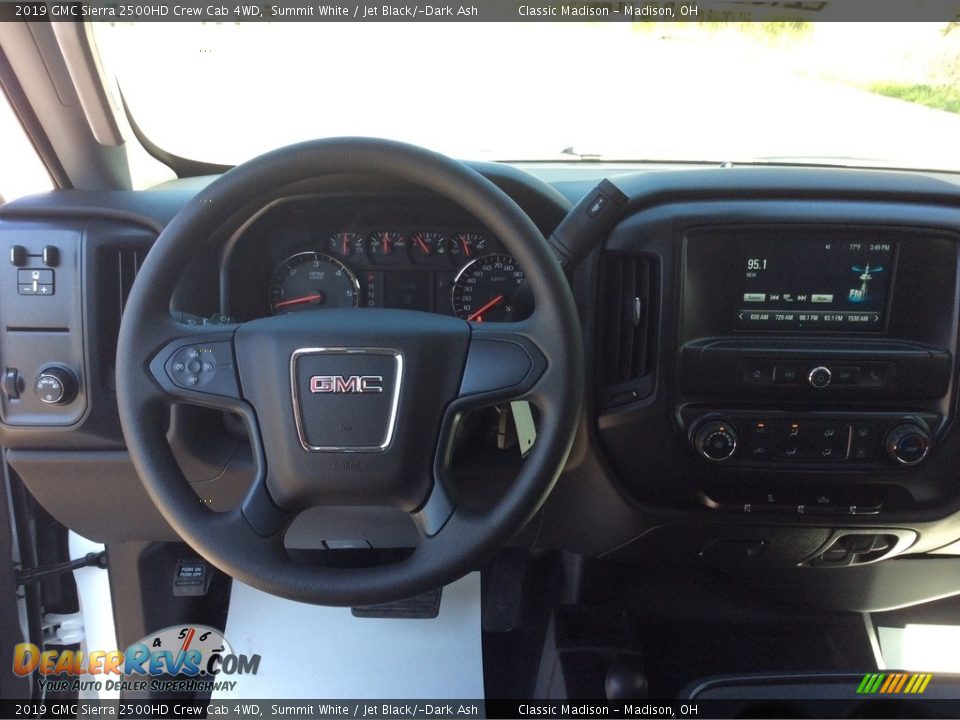 2019 GMC Sierra 2500HD Crew Cab 4WD Summit White / Jet Black/­Dark Ash Photo #12