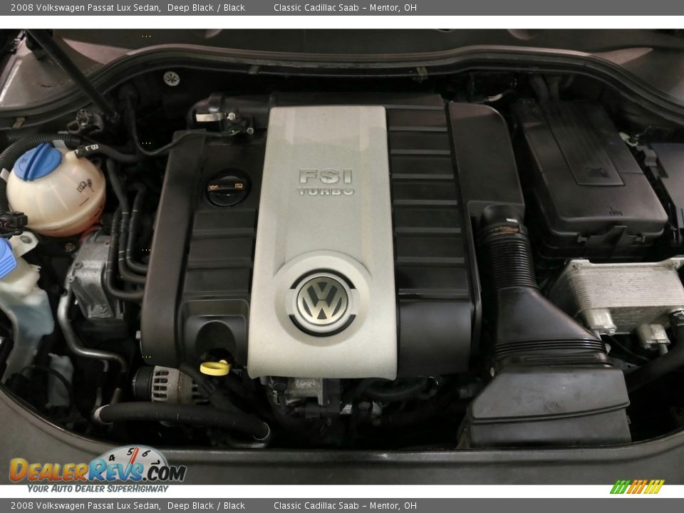 2008 Volkswagen Passat Lux Sedan Deep Black / Black Photo #16