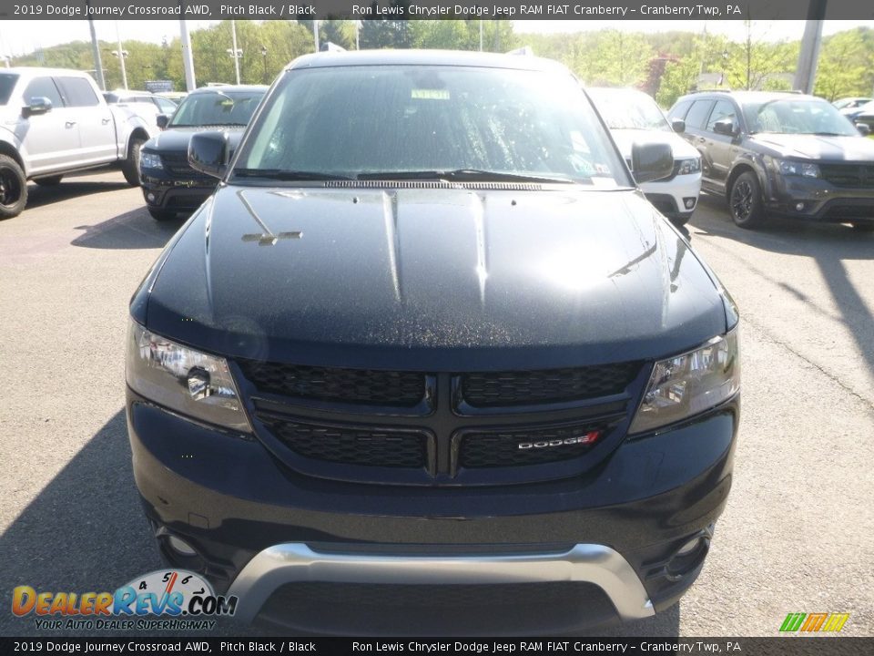 2019 Dodge Journey Crossroad AWD Pitch Black / Black Photo #9