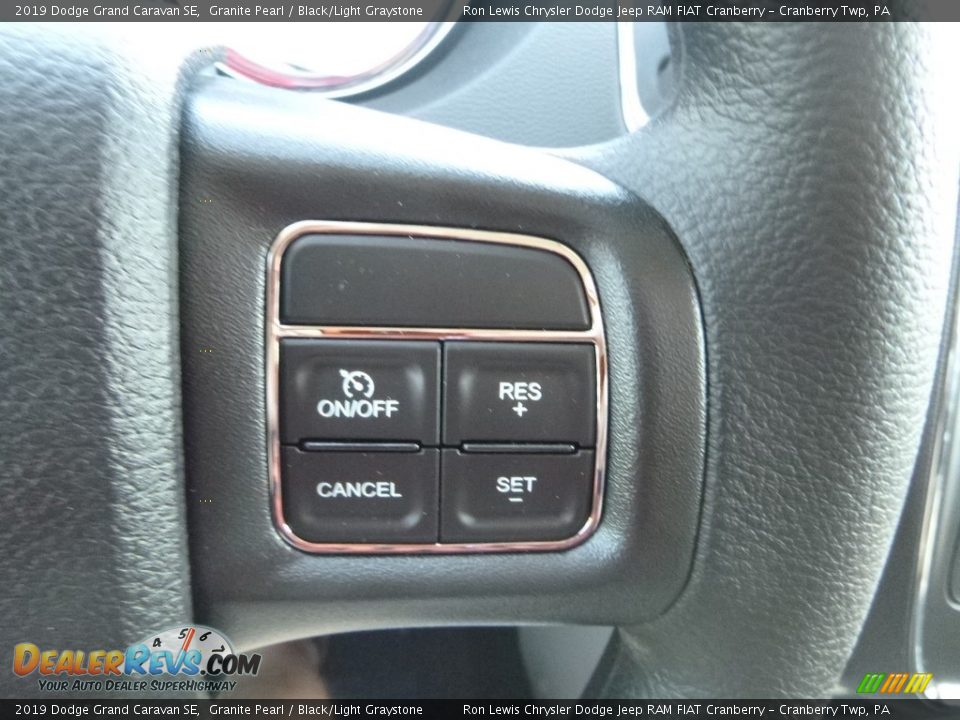 2019 Dodge Grand Caravan SE Granite Pearl / Black/Light Graystone Photo #18