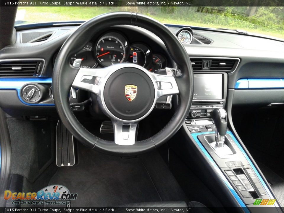 2016 Porsche 911 Turbo Coupe Steering Wheel Photo #31