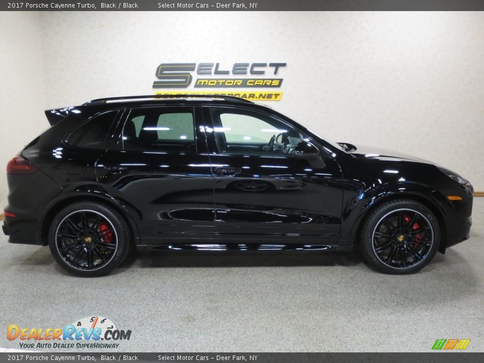 2017 Porsche Cayenne Turbo Black / Black Photo #4