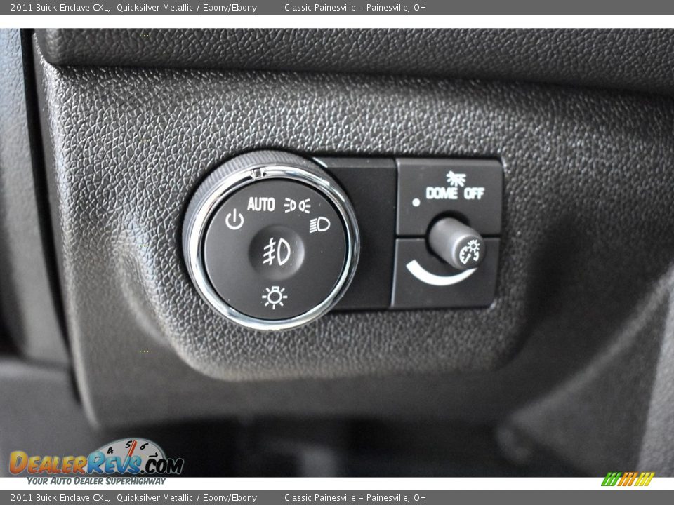 2011 Buick Enclave CXL Quicksilver Metallic / Ebony/Ebony Photo #12