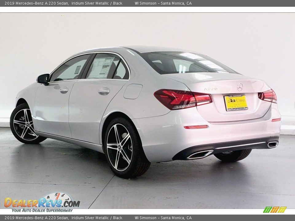 2019 Mercedes-Benz A 220 Sedan Iridium Silver Metallic / Black Photo #2