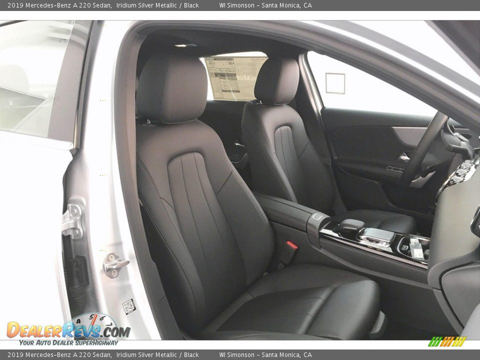 2019 Mercedes-Benz A 220 Sedan Iridium Silver Metallic / Black Photo #5