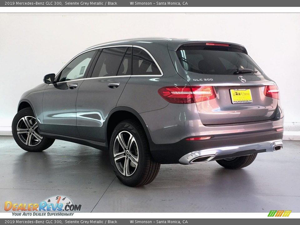 2019 Mercedes-Benz GLC 300 Selenite Grey Metallic / Black Photo #2