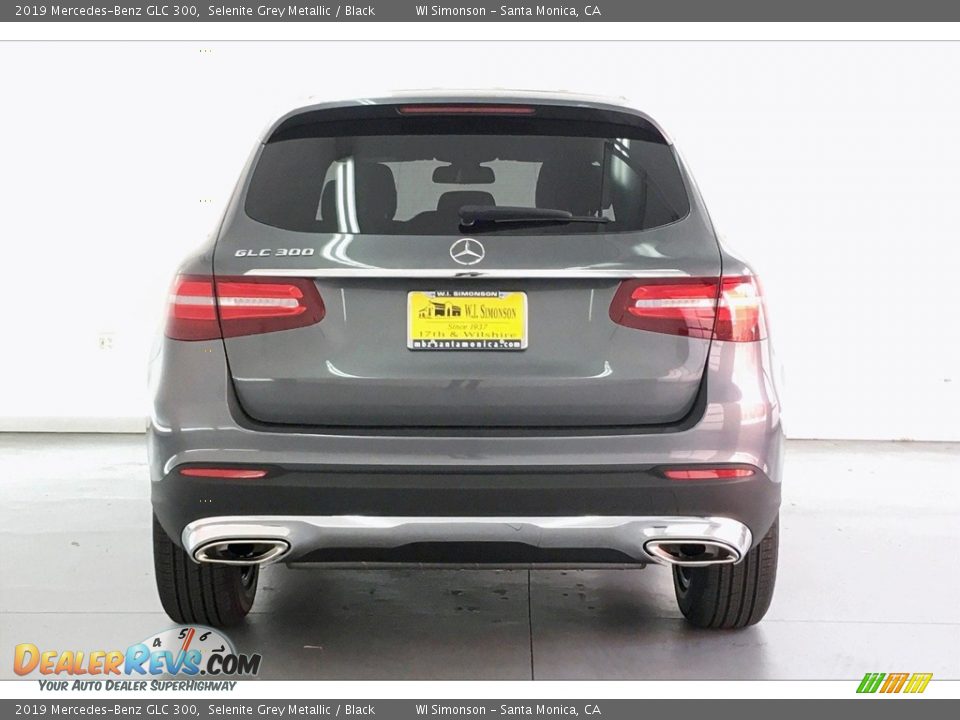 2019 Mercedes-Benz GLC 300 Selenite Grey Metallic / Black Photo #3