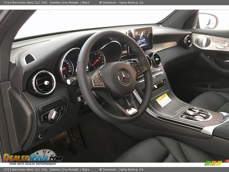 2019 Mercedes-Benz GLC 300 Selenite Grey Metallic / Black Photo #4