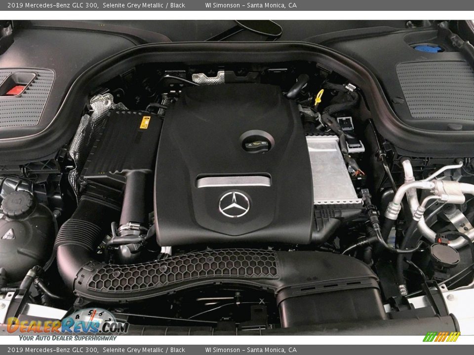 2019 Mercedes-Benz GLC 300 Selenite Grey Metallic / Black Photo #8