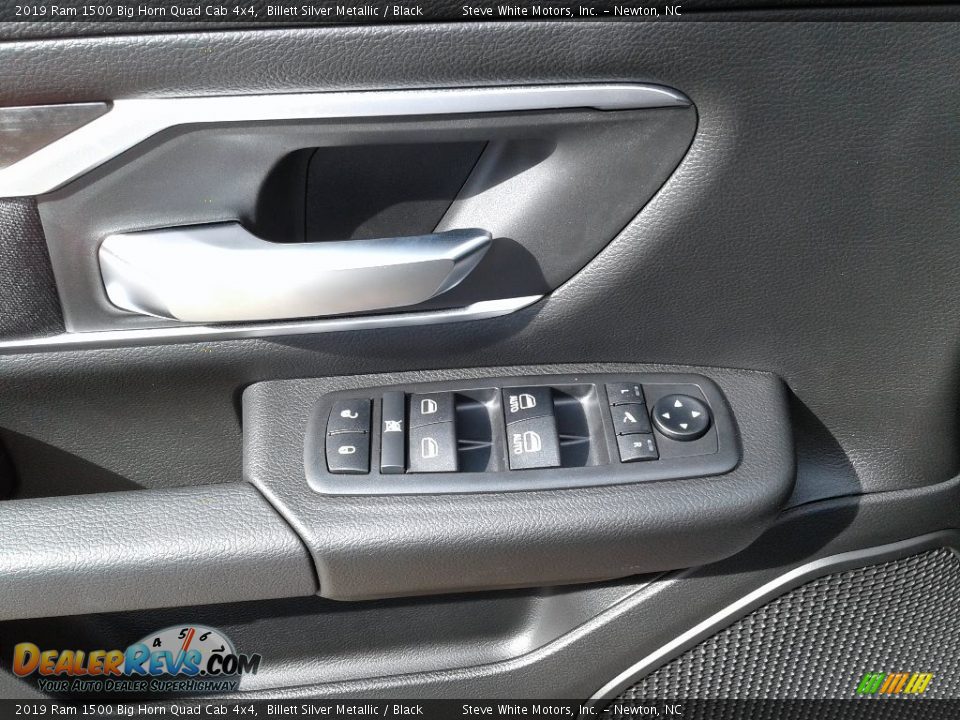 2019 Ram 1500 Big Horn Quad Cab 4x4 Billett Silver Metallic / Black Photo #9