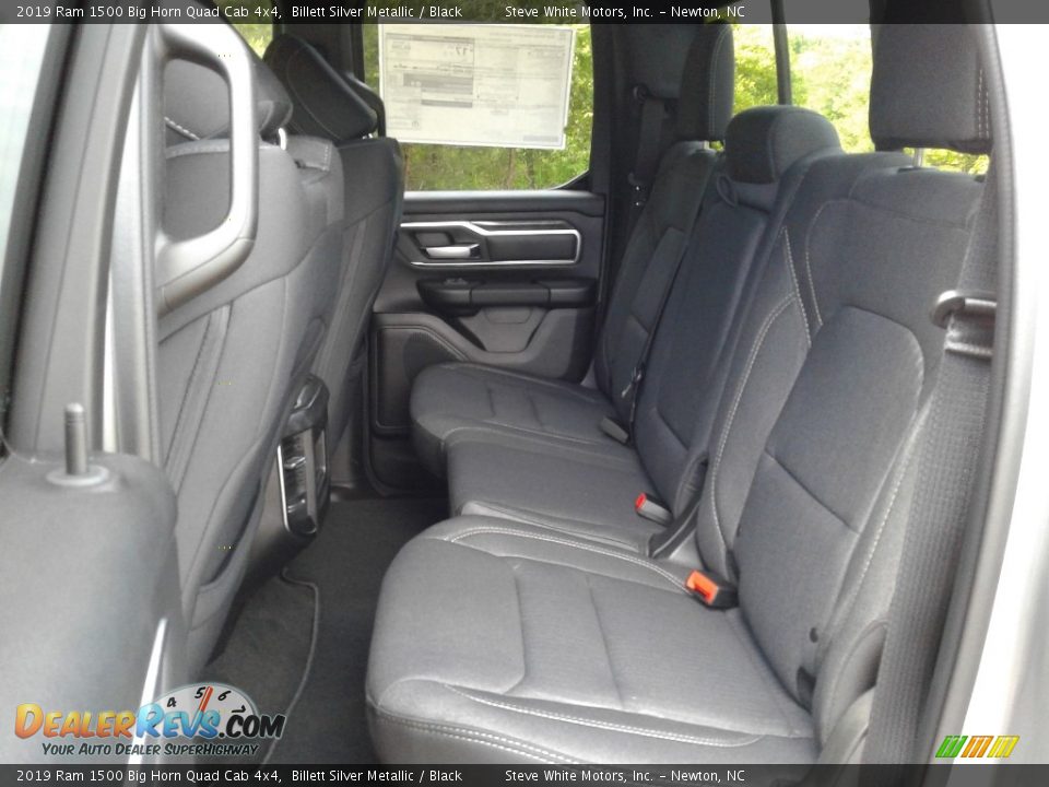 2019 Ram 1500 Big Horn Quad Cab 4x4 Billett Silver Metallic / Black Photo #11